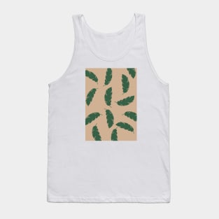 Tropical Banana Leaves - Boho Art Tank Top